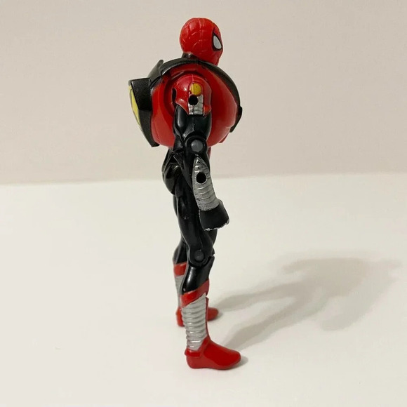 Vtg 1996 Toy Biz Techno  Wars Radioactive Spider Armor Spider Man Action Figure - Picture 10 of 16